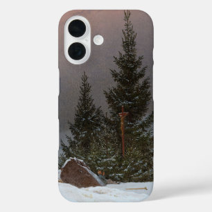 Coques iPhone 16 Paysage d'hiver, 1811 par Caspar David Friedrich