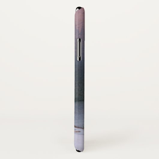 Coques Case-Mate iPhone Paysage d'hiver (par Caspar David Friedrich) (Dos/Droite)