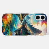 Coques Case-Mate iPhone Paysage d'Imaginaire esthétique (Verso (horizontal))