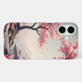 Coques Case-Mate iPhone Paysage Dreamy Cherry Blossom (Verso (horizontal))