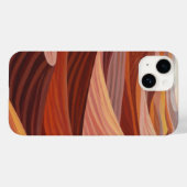 Coques Case-Mate iPhone Paysage du désert chaud - Art Pittoresque (Verso (horizontal))