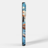Coques Case-Mate iPhone Paysage forestier en saison hivernale (Verso / Droite)