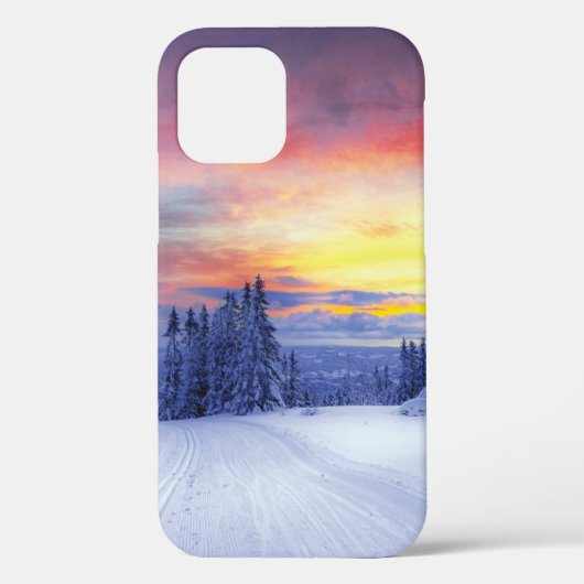 Coques Case-Mate iPhone Paysage hivernal (Verso)