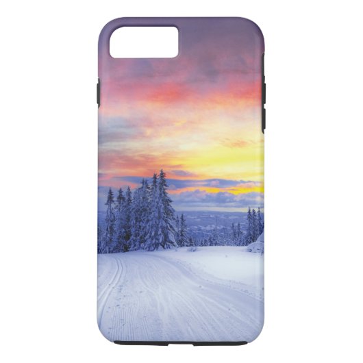 Coques Case-Mate iPhone Paysage hivernal (Dos)