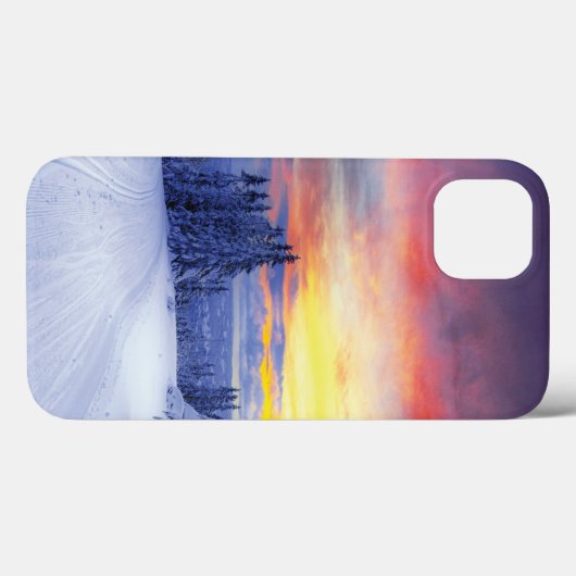 Coques Case-Mate iPhone Paysage hivernal (Verso (horizontal))