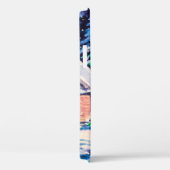 Coques Case-Mate iPhone Paysage hivernal enneigé. Maison de campagne. Noël (Verso / Droite)