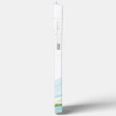Coques Case-Mate iPhone Paysage hivernal et Robin rouge (Verso / Gauche)