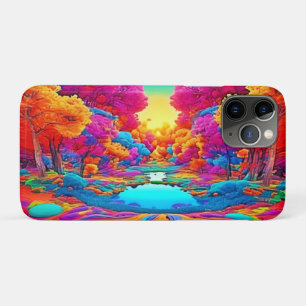 Case-Mate iPhone Case Paysage Imaginaire coloré