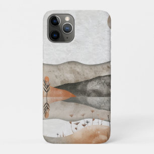 Case-Mate iPhone Case Paysage lunaire en terre cuite de style bohème ter