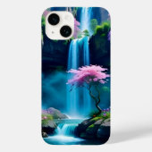 Coques Case-Mate iPhone Paysage magique Cascade et Fleur One (Verso)
