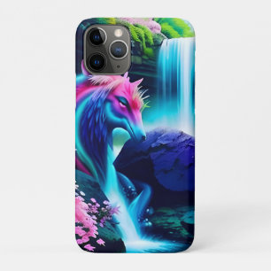 Case-Mate iPhone Case Paysage magique Cascade et fleurs deux