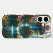 Coques Case-Mate iPhone Paysage magique des chutes d'eau (Verso (horizontal))
