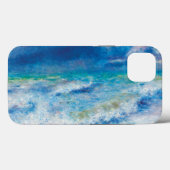 Coques Case-Mate iPhone Paysage marin (1897) par Pierre-Auguste Renoir (Verso (horizontal))