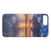 Coques Case-Mate iPhone Paysage marin dramatique, coucher de soleil, CA (Dos (Horizontal))