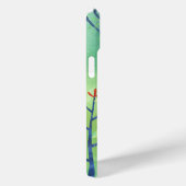 Coques Case-Mate iPhone Paysage moderne Oiseaux et arbres (Verso / Droite)