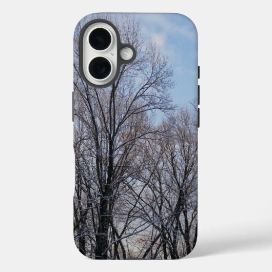 Coques Case-Mate iPhone Paysage naturel du matin d'hiver III (Verso)