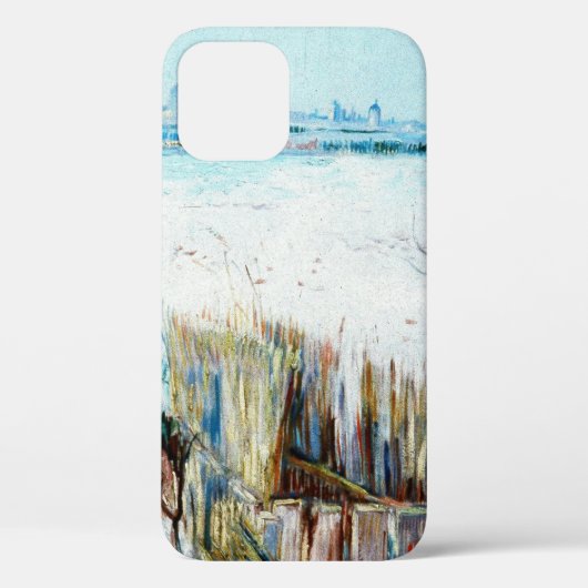 Coques Case-Mate iPhone Paysage neigeux avec Arles par Vincent van Gogh (Verso)