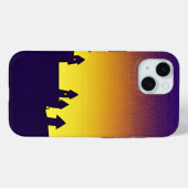 Coques Case-Mate iPhone Paysage ombragé du soir (Verso (horizontal))