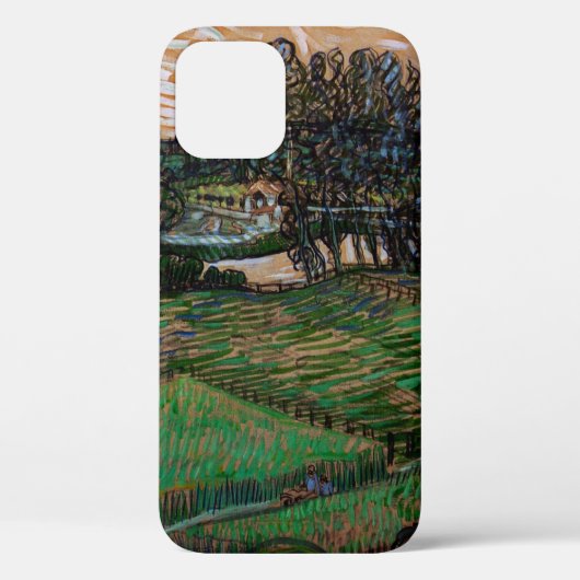 Coques Case-Mate iPhone Paysage, Pont à travers Oise par Vincent van Gogh (Verso)