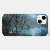 COQUES Case-Mate iPhone PAYSAGE ROMANTIQUE NOCTURNE EN BLEU (Verso (horizontal))