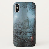 COQUES Case-Mate iPhone PAYSAGE ROMANTIQUE NOCTURNE EN BLEU (Dos)