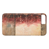 Coques Case-Mate iPhone Paysage rouge Abstrait (Dos (Horizontal))