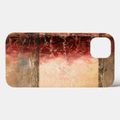 Coques Case-Mate iPhone Paysage rouge Abstrait (Verso (horizontal))