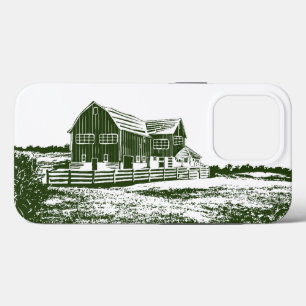 Case-Mate iPhone Case Paysage rural maison de ferme de style coupe