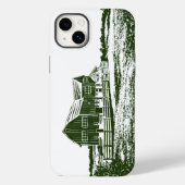 Coques Case-Mate iPhone Paysage rural maison de ferme de style coupe (Verso)