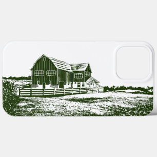 Case-Mate iPhone Case Paysage rural maison de ferme de style coupe
