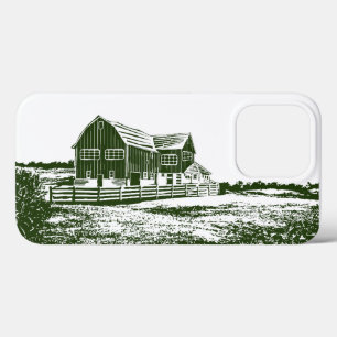 Case-Mate iPhone Case Paysage rural maison de ferme de style coupe