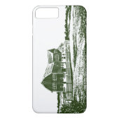 Coques Case-Mate iPhone Paysage rural maison de ferme de style coupe (Dos)