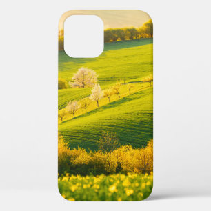 Case-Mate iPhone Case Paysage rural paisible en poutres de soleil. Beau 