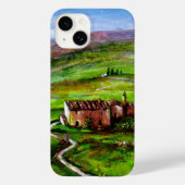 COQUES Case-Mate iPhone PAYSAGE TOSCANE AUX COLLINES VERTES (Verso)