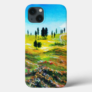 ETUI iPhone Case-Mate PAYSAGE TOSCANE AVEC POPIES