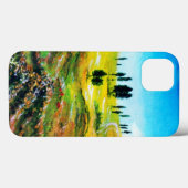 COQUES Case-Mate iPhone PAYSAGE TOSCANE AVEC POPIES (Verso (horizontal))