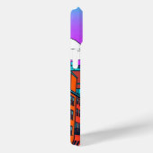 Coques Case-Mate iPhone Paysage Urbain de Coucher de Soleil Vibrant Pop Ar (Verso / Droite)