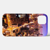 Coques Case-Mate iPhone Paysage urbain la nuit de Chicago (Verso (horizontal))