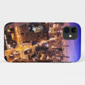 Coques Case-Mate iPhone Paysage urbain la nuit de Chicago (Dos (Horizontal))
