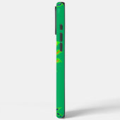 Coques Case-Mate iPhone Peace Be With You : Inspirant Vert et Jaune (Verso / Gauche)
