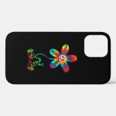 Coques Case-Mate iPhone Peace Courage Aimer Hope Frogs Hippie (Verso (horizontal))