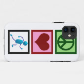 Coques Case-Mate iPhone Peace Love (Dos (Horizontal))