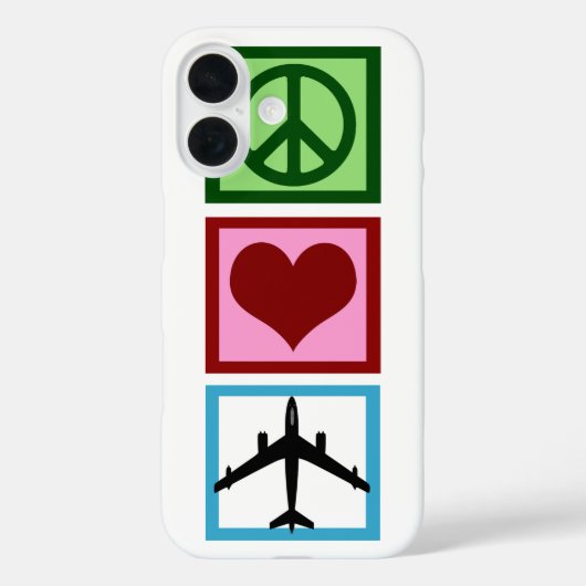 Coques Case-Mate iPhone Peace Love (Verso)
