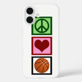 Coques Case-Mate iPhone Peace Love Basket (Verso)