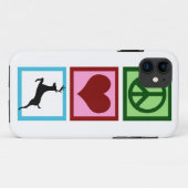 Coques Case-Mate iPhone Peace Love Deer (Dos (Horizontal))