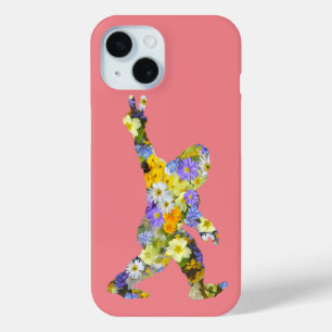 Coque Pour iPhone 15 Peace Love Floral Bigfoot