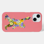 Coques Case-Mate iPhone Peace Love Floral Bigfoot (Verso (horizontal))