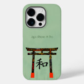 Coques Case-Mate iPhone Peace Torii (en noir) (Verso)