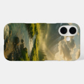 Coques Case-Mate iPhone Peaceful Mountain River Landscape iPhone Case (Verso (horizontal))