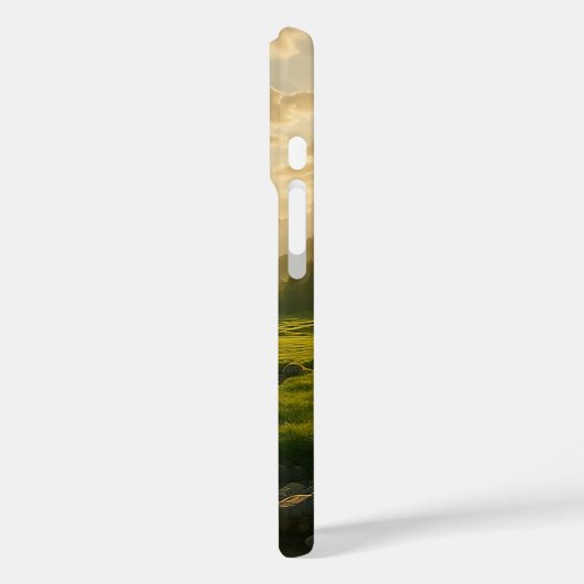 Coques Case-Mate iPhone Peaceful Mountain River Landscape iPhone Case (Verso / Gauche)